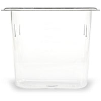 Carlisle StorPlus Polycarbonate Food Pan, 1.4 qt, 4.25 x 6.93 x 6, Clear, Plastic Storage Food Containers - Office Ready