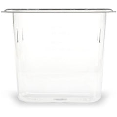 Carlisle StorPlus Polycarbonate Food Pan, 1.4 qt, 4.25 x 6.93 x 6, Clear, Plastic