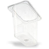 Carlisle StorPlus Polycarbonate Food Pan, 1.4 qt, 4.25 x 6.93 x 6, Clear, Plastic Storage Food Containers - Office Ready