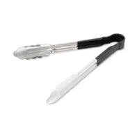 Carlisle Dura-Kool Tongs, Stainless Steel/Plastic, 9.5