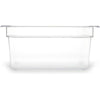 Carlisle StorPlus Polycarbonate Food Pan, 8.7 qt, 10.38 x 12.75 x 6, Clear, Plastic Storage Food Containers - Office Ready