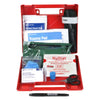 First Aid Only™ Bleeding Control Wall Station Single Kit -Deluxe, 14 Pieces, Plastic Case Trauma Responder Packs - Office Ready