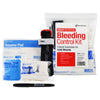 First Aid Only™ Critical Essentials Bleeding Control Kit for Limb Wounds, 8 Pieces, Plastic Bag Trauma Responder Packs - Office Ready