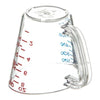 Carlisle Commercial Measuring Cup, 1 cup, Clear Measuring Cups, Plastic - Office Ready