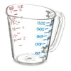 Carlisle Commercial Measuring Cup, 1 cup, Clear Measuring Cups, Plastic - Office Ready