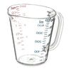 Carlisle Commercial Measuring Cup, 1 pt, Clear Measuring Cups, Plastic - Office Ready