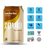 Zevia® Zero Sugar Naturally Sweetened Creamy Root Beer, Creamy Root Beer, 12 oz Can, 12/Carton Soda Pop - Office Ready