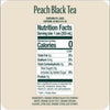 Zevia® Zero Sugar Naturally Sweetened Black Tea, Peach Black Tea, 12 oz Can, 12/Carton Iced Tea - Office Ready