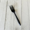 Boardwalk® Mediumweight Polypropylene Cutlery, Fork, Plastic, Black, 1,000/Carton Disposable Forks - Office Ready