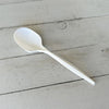 Boardwalk® Mediumweight Polypropylene Cutlery, Soup Spoon, 4.86", Plastic, White, 1,000/Carton Disposable Soup Spoons - Office Ready