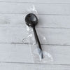 Boardwalk® Mediumweight Wrapped Polypropylene Cutlery, Soup Spoon, Plastic, Black, 1,000/Carton Disposable Soup Spoons - Office Ready