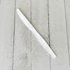 Boardwalk® Heavyweight Wrapped Polystyrene Cutlery, Knife, Plastic, White, 1,000/Carton Disposable Knives - Office Ready