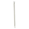 Boardwalk® Wrapped Jumbo Paper Straws, 7.75", Paper, White, 1,280/Carton Wrapped Straws - Office Ready