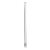 Boardwalk® Wrapped Giant Straws, 7.75", Polypropylene, Red/White Striped, 7,200/Carton Wrapped Straws - Office Ready