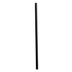 Boardwalk® Jumbo Straws, 7.75", Polypropylene, Black, 12,500/Carton