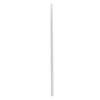 Boardwalk® Jumbo Straws, 7.75", Polypropylene, Clear, 12,500/Carton Unwrapped Straws - Office Ready