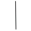 Boardwalk® Wrapped Jumbo Straws, 10.25", Polypropylene, Black, 2,000/Carton Wrapped Straws - Office Ready