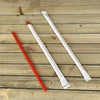 Boardwalk® Wrapped Giant Straws, 7.75", Polypropylene, Red, 7,200/Carton Wrapped Straws - Office Ready