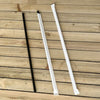 Boardwalk® Wrapped Giant Straws, 10.25", Polypropylene, Black, 1,200/Carton Wrapped Straws - Office Ready