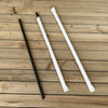 Boardwalk® Wrapped Jumbo Straws, 10.25", Polypropylene, Black, 2,000/Carton Wrapped Straws - Office Ready