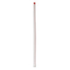 Boardwalk® Wrapped Jumbo Straws, 10.25", Polypropylene, Red, 2,000/Carton Wrapped Straws - Office Ready