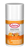 Claire® Metered Air Freshener, 7 oz Aerosol Spray, Citrus Blast, 12/Carton Aerosol Spray Air Freshener/Odor Eliminators - Office Ready