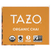 Tazo® Tea Bags, Organic Chai, 16/Box, 6 Boxes/Carton Tea Bags - Office Ready