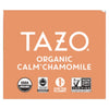 Tazo® Tea Bags, Organic Calm Chamomile, 16/Box, 6 Boxes/Carton Tea Bags - Office Ready