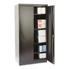 Tennsco 72" High Standard Cabinet, 36w x 24d x 72h, Black Office & All-Purpose Storage Cabinets - Office Ready