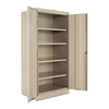 Tennsco 72" High Standard Cabinet, 36w x 24d x 72h, Putty Office & All-Purpose Storage Cabinets - Office Ready