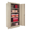 Tennsco 72" High Standard Cabinet, 36w x 24d x 72h, Putty Office & All-Purpose Storage Cabinets - Office Ready