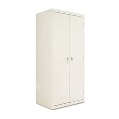 Alera® Heavy Duty Welded Storage Cabinet, Four Adjustable Shelves, 36w x 24d, Putty