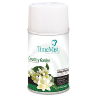 TimeMist® Premium Metered Air Freshener Refills, Country Garden, 6.6 oz Aerosol Spray Air Fresheners/Odor Eliminators-Aerosol Refill - Office Ready