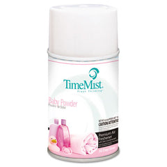 TimeMist® Premium Metered Air Freshener Refills, Baby Powder, 5.3 oz Aerosol Spray
