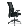 Alera® Epoch Series Fabric Mesh Multifunction Chair, Supports Up to 275 lb, 17.63" to 22.44" Seat Height, Black Chairs/Stools-Office Chairs - Office Ready