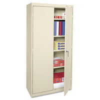 Alera® Economy Assembled Storage Cabinet, 36w x 18d x 72h, Putty Office & All-Purpose Storage Cabinets - Office Ready