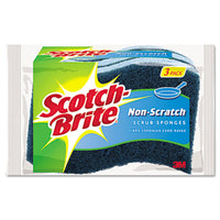 Scotch-Brite® Non-Scratch Multi-Purpose Scrub Sponge, 4.4 x 2.6, 0.8