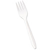 Boardwalk® Mediumweight Polypropylene Cutlery, Fork, White, 1000/Carton Utensils-Disposable Fork - Office Ready