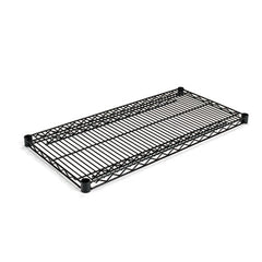 Alera® Extra Wire Shelves, 36w x 18d, Black, 2 Shelves/Carton