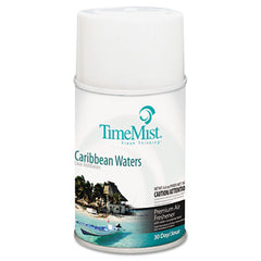 TimeMist® Premium Metered Air Freshener Refills, Caribbean Waters, 6.6 oz Aerosol Spray
