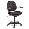 Alera® Interval Series Swivel/Tilt Task Chair, Supports Up to 275 lb, 18.42" to 23.46" Seat Height, Black Chairs/Stools-Office Chairs - Office Ready