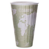 Eco-Products® World Art™ Insulated Hot Cups, PLA, 16 oz, 40/Packs, 15 Packs/Carton Cups-Hot Drink, Paper - Office Ready