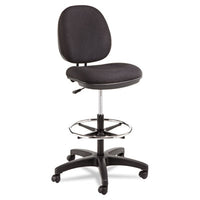 Alera® Interval Series Swivel Task Stool, Supports Up to 275 lb, 23.93