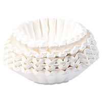 BUNN® Commercial Coffee Filters, 12 Cup Size, 250/Pack, 12 Packs/Carton Coffee and Tea Filters-Paper Basket - Office Ready