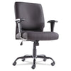 OIF Big & Tall Swivel/Tilt Mid-Back Chair, Supports Up to 450 lb, 19.29" to 23.22" Seat Height, Black Chairs/Stools-Office Chairs - Office Ready