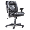 OIF Executive Swivel/Tilt Chair, Supports Up to 250 lb, 16.93" to 20.67" Seat Height, Black Chairs/Stools-Office Chairs - Office Ready