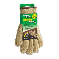 Master Caster® CleanGreen™ Microfiber Dusting Gloves, 5" x 10, Pair