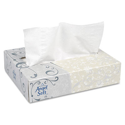 Georgia Pacific® Professional Angel Soft ps® Facial Tissue, 2-Ply, White, 50 Sheets/Box, 60 Boxes/Carton Tissues-Facial - Office Ready