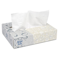 Georgia Pacific® Professional Angel Soft ps® Facial Tissue, 2-Ply, White, 50 Sheets/Box, 60 Boxes/Carton Tissues-Facial - Office Ready
