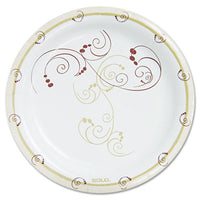 Dart® Symphony® Paper Dinnerware, Heavyweight Plate, 9